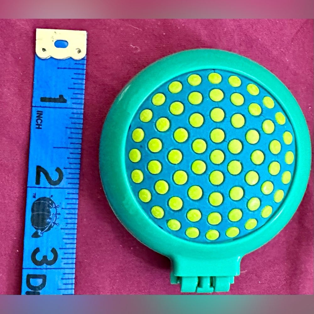 Pylones Lady Retro Foldable Fish hairbrush with mirror - Picture 6 of 8